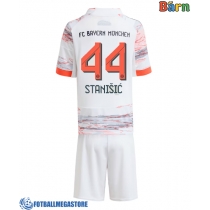 Fotballdrakt Barn Bayern Munich Josip Stanisic #44 Bortedraktsett 2025-26 Kortermet (+ Korte bukser)